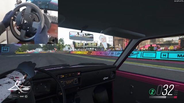 Forza Horizon 4 |Street Drifting Festival site |Steering Wheel Gameplay смотреть онлайн