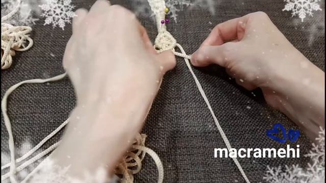 #Macrame? ПОДХВАТ для ШТОР ❄КОСИЧКА❄ смотреть онлайн