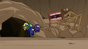 Among Us&Choo-Choo Charles & Thomas & Bus Enter & MEGAHORN - 우리 가운데 애니메이션 _ Among Us Animation