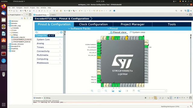 How to copy a STM32 project in STM32CubeIDE смотреть онлайн