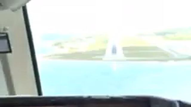 Atterraggio B767-300ER Aeroporto Montego Bay Jamaica смотреть онлайн