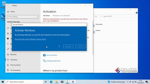 CARA AKTIVASI WINDOWS 10 dengan Product Key Original Terbaru 2023 смотреть онлайн