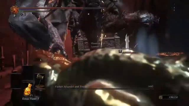Dark Souls 3(Smough, Ornstein, Lautrec vs Friede and Ariandel смотреть онлайн
