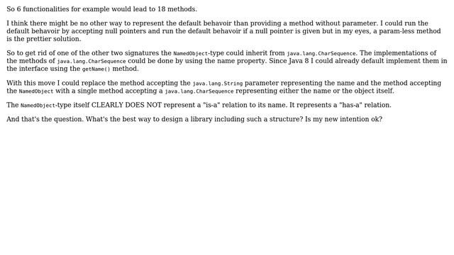 Software Engineering: CharSequence to represent a named object смотреть онлайн