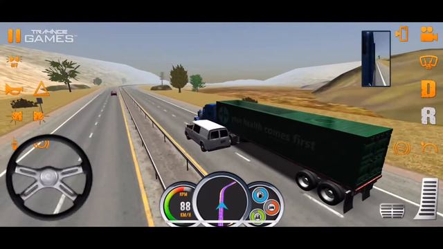 American Truck Simulator #2 | Transport Medicine to the City of Nashville | Android Gameplay
