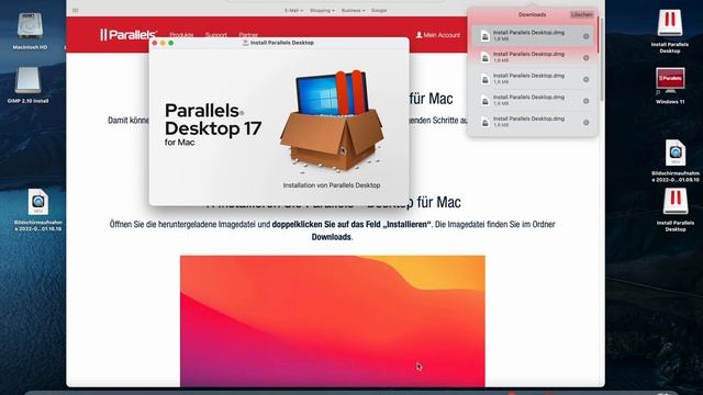 MacBook Pro (M1 Pro) 2021 - Windows 11 Installation (Parallels® Desktop 17) смотреть онлайн