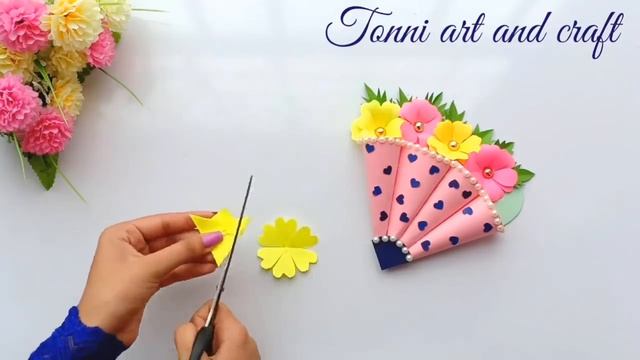Beautiful Handmade Birthday card//Birthday card idea. смотреть онлайн