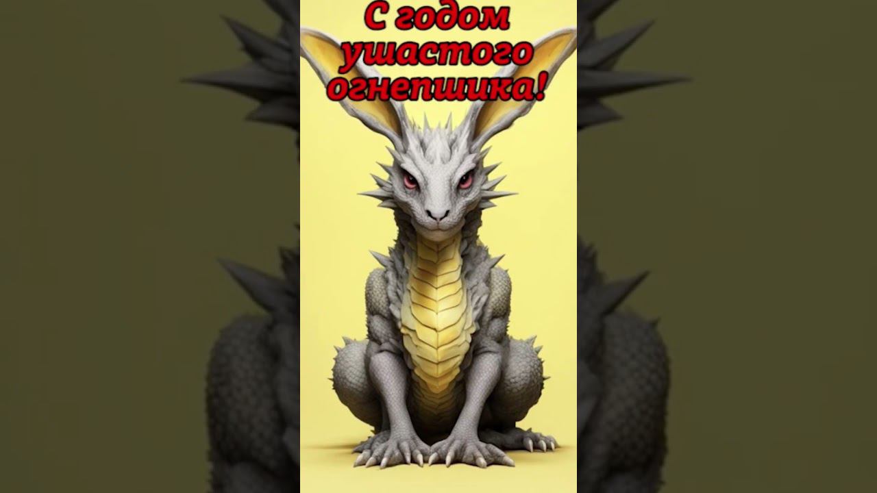 С Новым годом! Годом ушастого огнепшика! смотреть онлайн