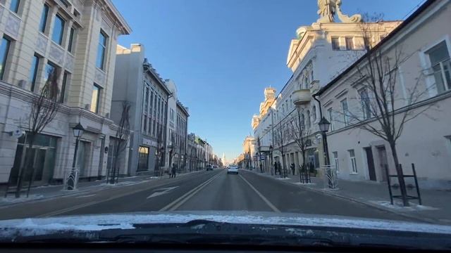По улицам Казани/ Пушкина/ Профсоюзная/ Университетская/ Кремлевская смотреть онлайн