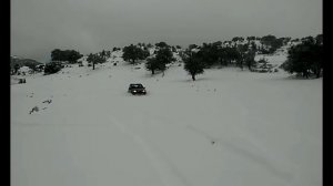 KIA Sportage 1 on snow