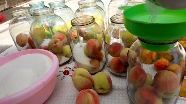 КОМПОТ ИЗ ПЕРСИКОВ НА ЗИМУ/ ШАФТОЛИДАН КОМПОТ МАЗАСИГА ГАП ЙУК?? смотреть онлайн