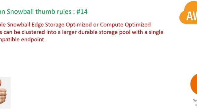 AWS Snowball 25+ Thumb Rules to clear AWS certifications смотреть онлайн