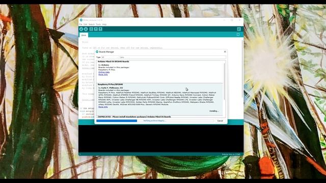 Add Pico (RP2040) support to Arduino IDE смотреть онлайн