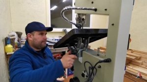 Взял и купил, помощника в столярную мастерскую, ленточный станок belmash wbs-304. Распаковка. Обзор