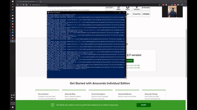 001 - Anaconda Installation and Setting Up Jupyter Notebook for Python and Data Science смотреть онлайн