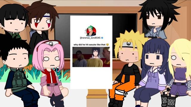 Naruto’s friends react to Uchiha clan | Part 2 | смотреть онлайн