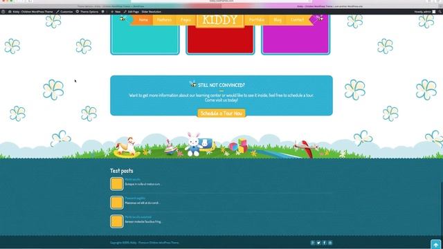 Kiddy - Footer Setup смотреть онлайн