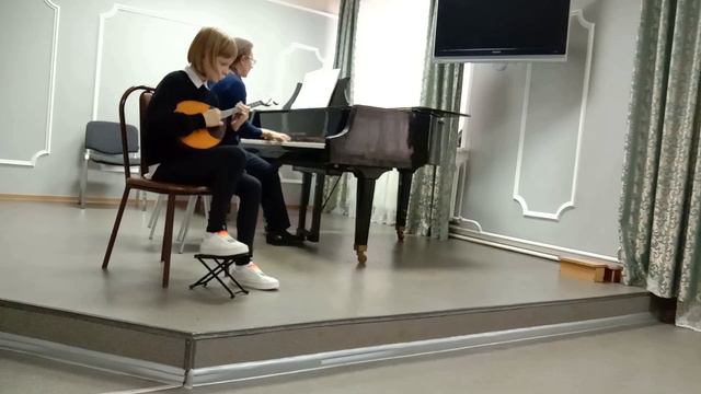 КУшакова Анастасия, 10 лет А. Спендиаров "Колыбельная", В. Шаинский "Антошка" смотреть онлайн