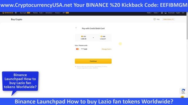 Binance Launchpad: How to buy Lazio fan tokens Worldwide? смотреть онлайн