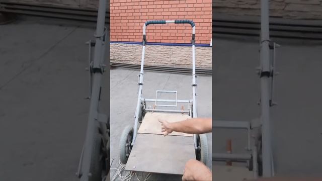 Сегодня сделал из Коляски, Тележку. смотреть онлайн