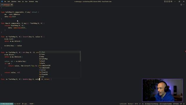 Golang Data Structures For Beginners - Generic SafeMap смотреть онлайн