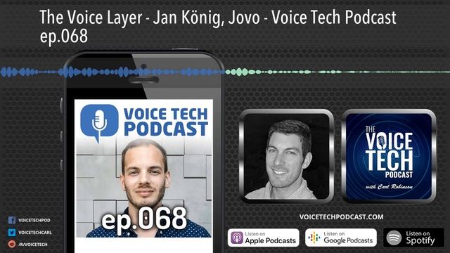 The Voice Layer - Jan König, Jovo - Voice Tech Podcast ep.068 смотреть онлайн