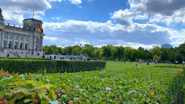 РЕЙХСТАГ. ЭКСКУРСИЯ ПО РЕЙХСТАГУ! ПРОГУЛКА ПО БЕРЛИНУ. Достопримечательности Берлина. смотреть онлайн