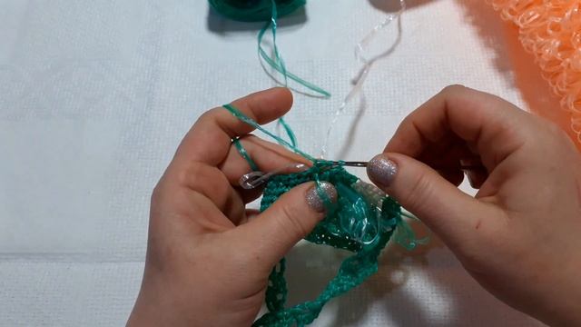 мочалка карамелька из полипропиленовой нити вязаная крючком смотреть онлайн