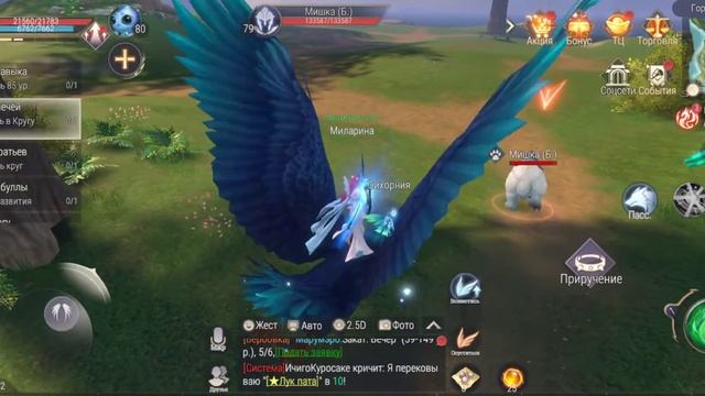Питомцы друида: Большой бронированный мишка. Perfect World Mobile смотреть онлайн