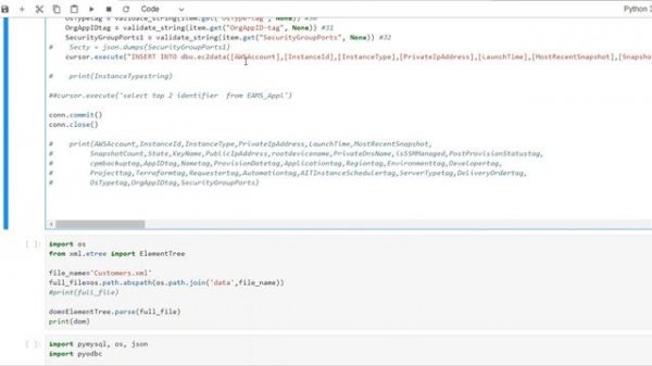 Python - Upload JSON File into MS SQL Server using Python script