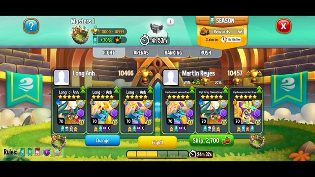 ARENAS MASTER WIND TRẬN CHIẾN CỦA NHỮNG CON RỒNG MẠNH NHẤT | DRAGON CITY смотреть онлайн