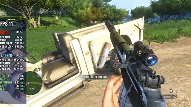 Far Cry 3 | AMD Radeon HD 5450 1GB | Low, 720p смотреть онлайн