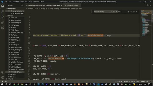 How Scripting Get Time Count GetTickCount Interval Time When Load Data Integer Random Pawn GTA SAMP смотреть онлайн