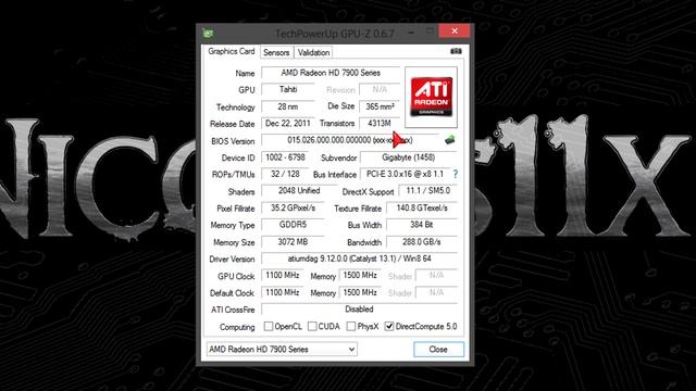 [DEUTSCH] GIGABYTE AMD Radeon HD 7970 GHz Edition 3GB GDDR5 Grafikkarte Testbericht смотреть онлайн
