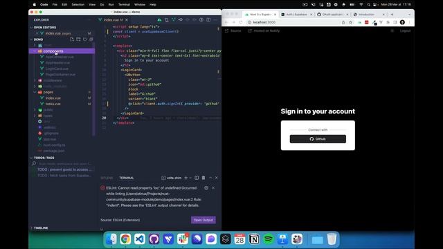Nuxt 3 with Supabase in 5 min смотреть онлайн