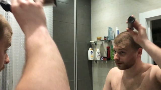 Карантинная стрижка триммером ?♂️ смотреть онлайн