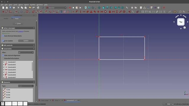 FreeCAD Dealing With Sketcher Errors / Redundant Constraints / Overconstraints|JOKO ENGINEERING|
