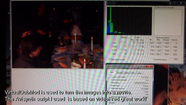 DIY 8mm telecine frame by frame capture : setup, software and results смотреть онлайн