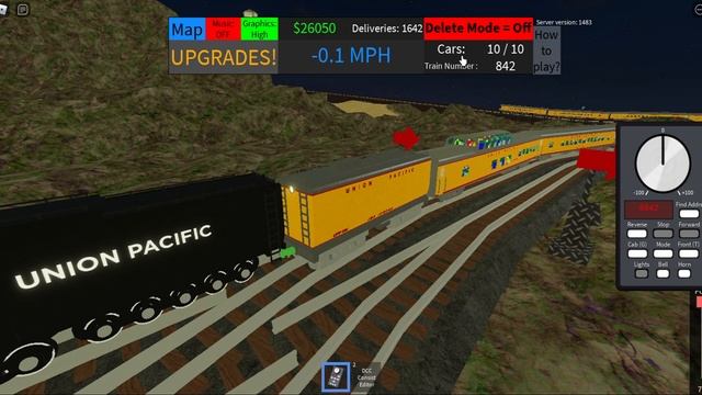 Crashing Trains in Roblox - RO scale Central Railroad!!! смотреть онлайн