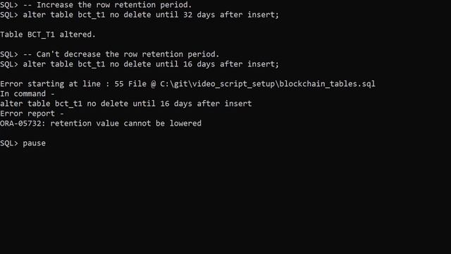 Blockchain Tables in Oracle Database 21c смотреть онлайн