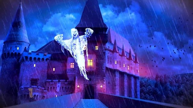 Замок Дракулы в Румынии видео проекция для спектакля смотреть онлайн