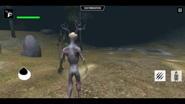 ОХОТНИК НА МОНСТРОВ ХОРРОР ИГРА НА АНДРОИД HORROR MONSTER HUNTER ANDROID GAMEPLAY