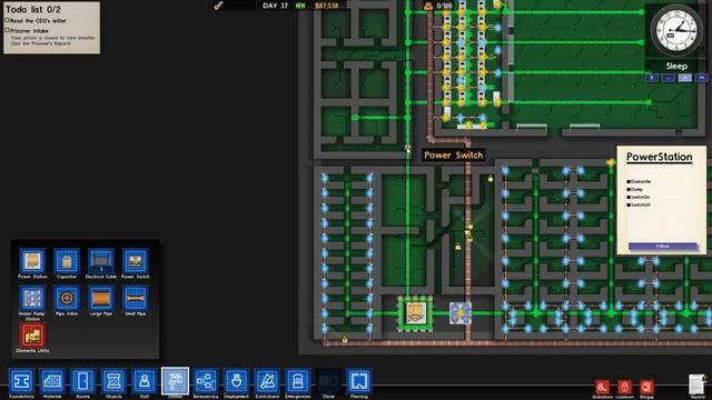 Prison Architect power problem смотреть онлайн