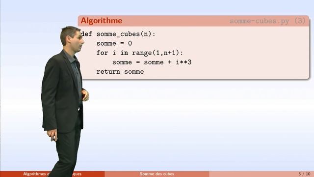 Algorithmes - partie 1 : premiers pas avec Python смотреть онлайн