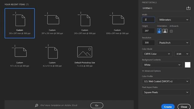 How to create a4 size in photoshop। A4 Size paper। New Page in Photoshop смотреть онлайн