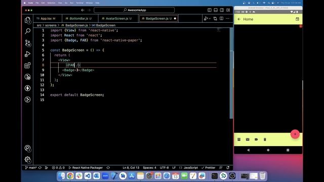 #6 Level Up Your App's UI with React Native Paper Badges | React Native Paper Series #reactnative смотреть онлайн