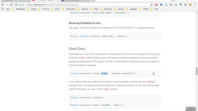 Custom Flash Notification in Laravel 5.6 with Bootstrap 4 смотреть онлайн