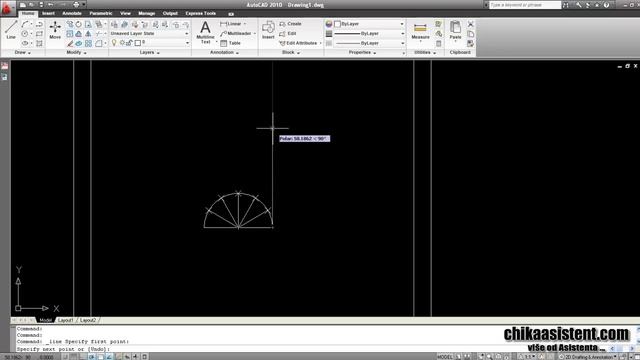 8. AutoCAD Help tuts - Konstrukcija Evolvente - chikaasistent.com смотреть онлайн