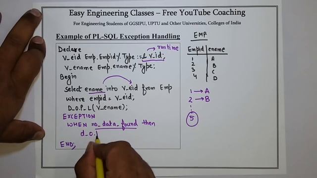 L105: PL SQL Exception Handling | How to Raise Exception in PLSQL with Examples | DBMS Lectures смотреть онлайн
