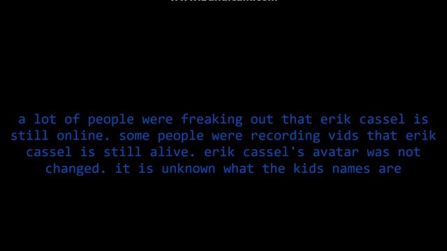 Erik.Cassel [HOW THEY DIED PART 1] смотреть онлайн